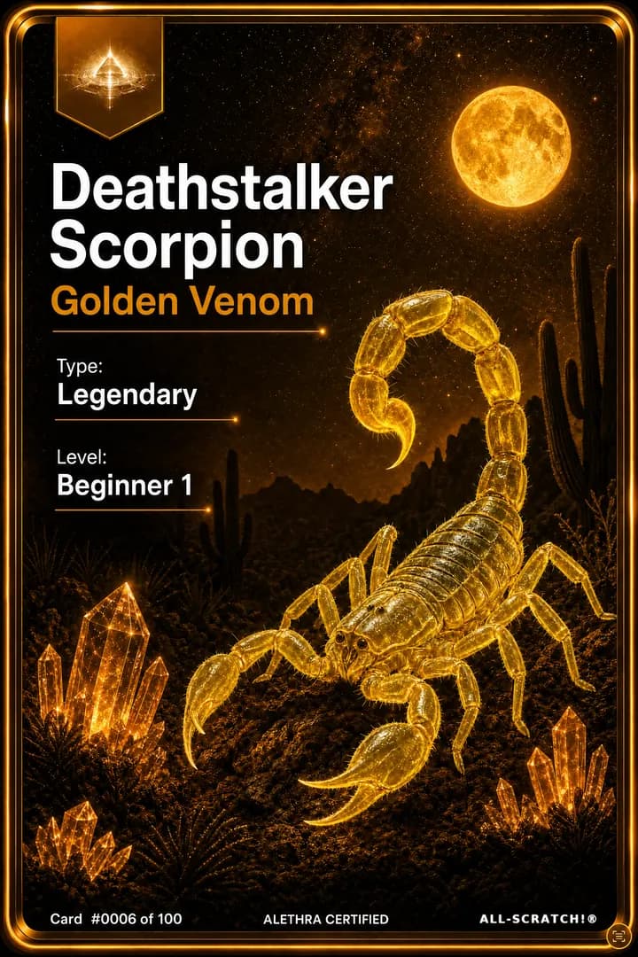 Deathstalker Scorpion