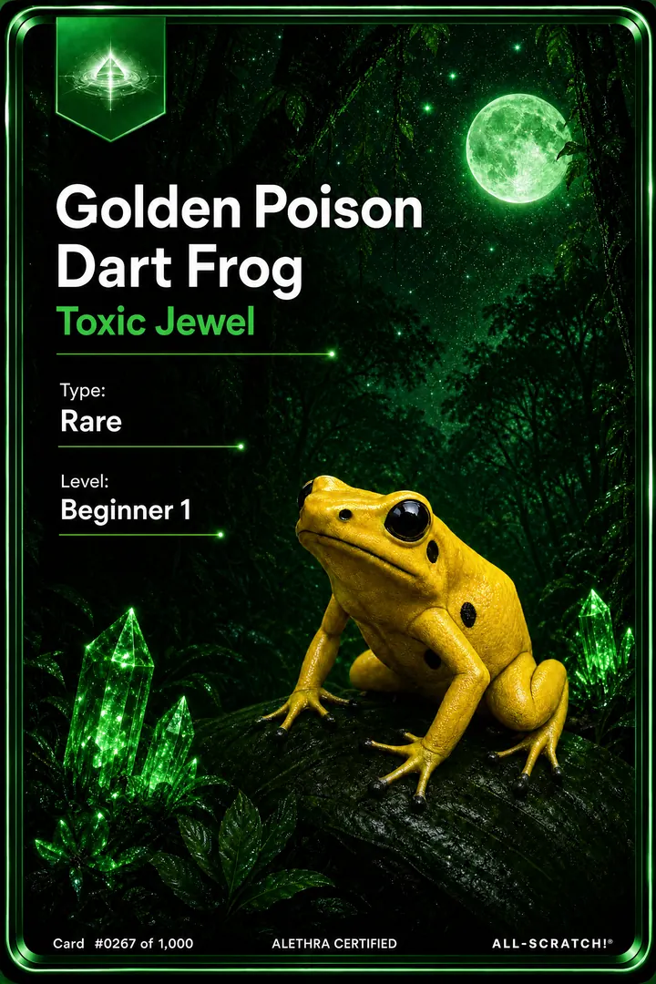 Golden Poison Dart Frog