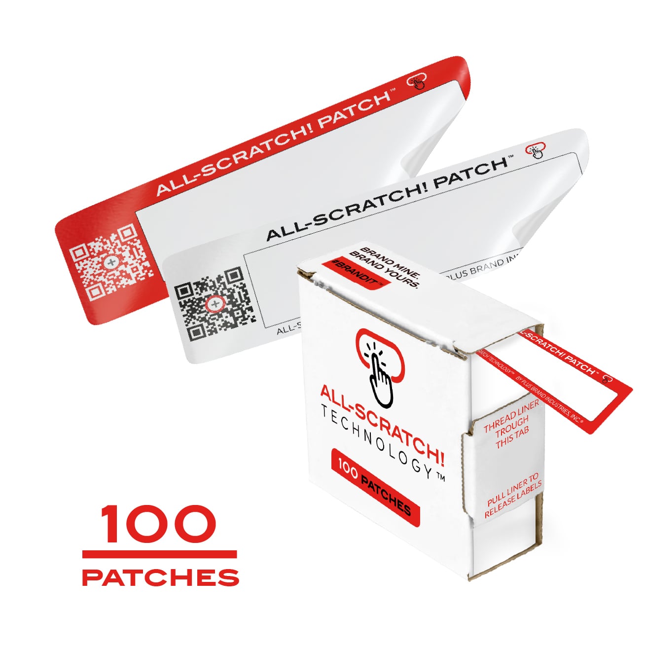 ALL-SCRATCH!® PATCH 100 PACK - All-Scratch! Technology